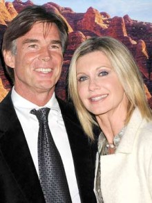 Olivia Newton-John and husband John Easterling