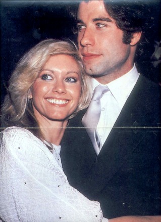Olivia with John Travolta