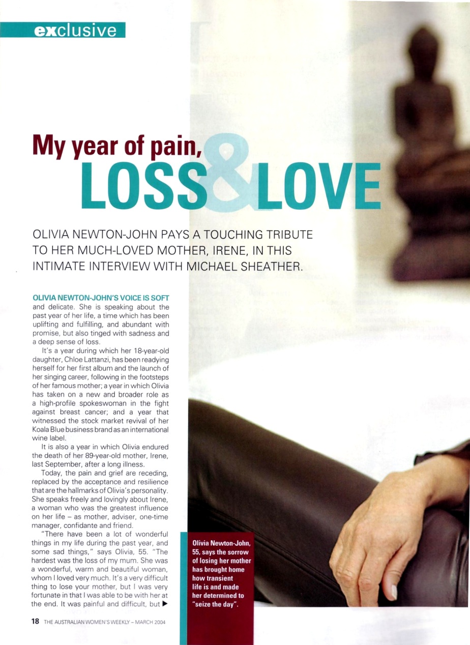 my year of loss and love - Womens Weekly