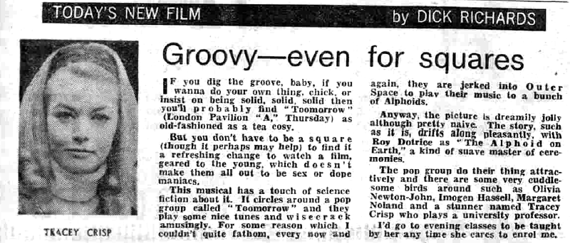 (Toomorrow) Groovy - even for squares - Daily Mirror