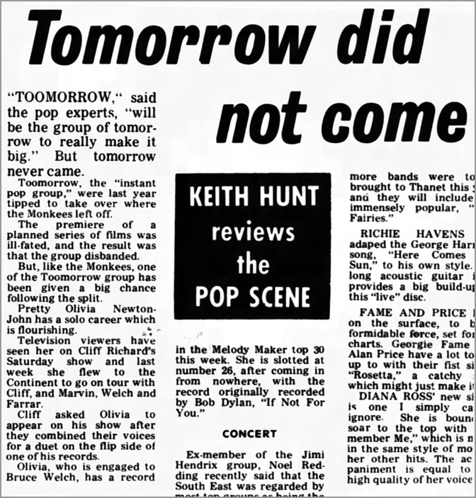 Tomorrow Did Not Come - Thanet Times and East Kent Pictorial