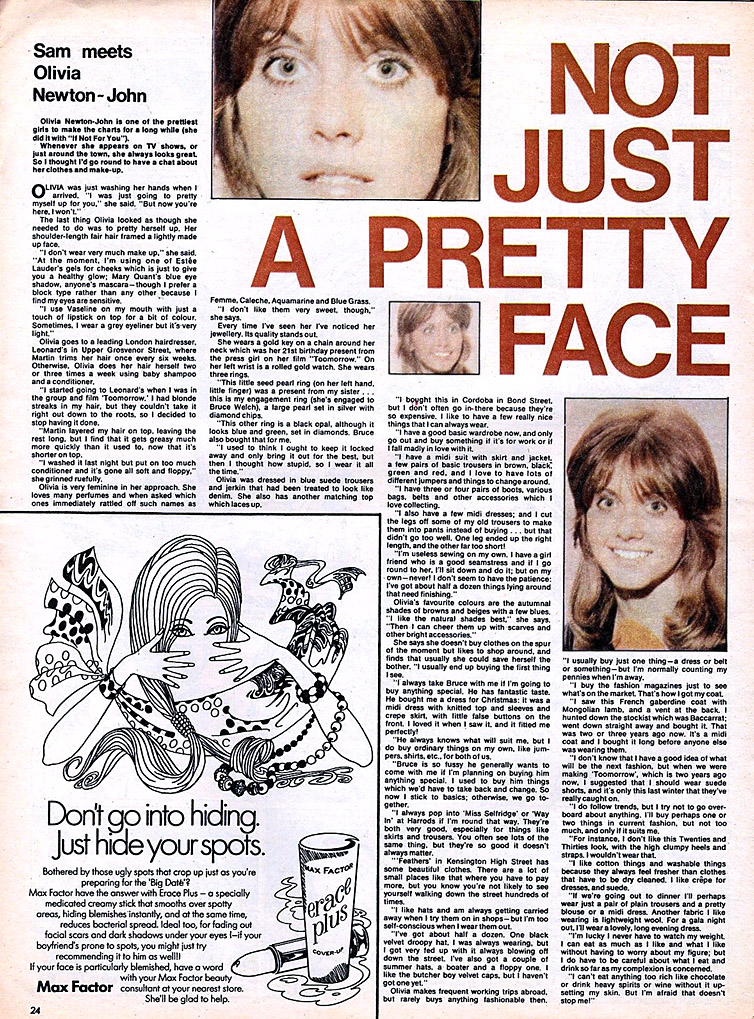 Not Just A Pretty Face - Jackie magazine