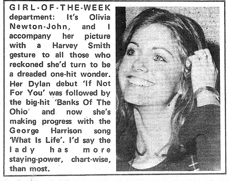 Girl of the week What Is Life single - Record Mirror