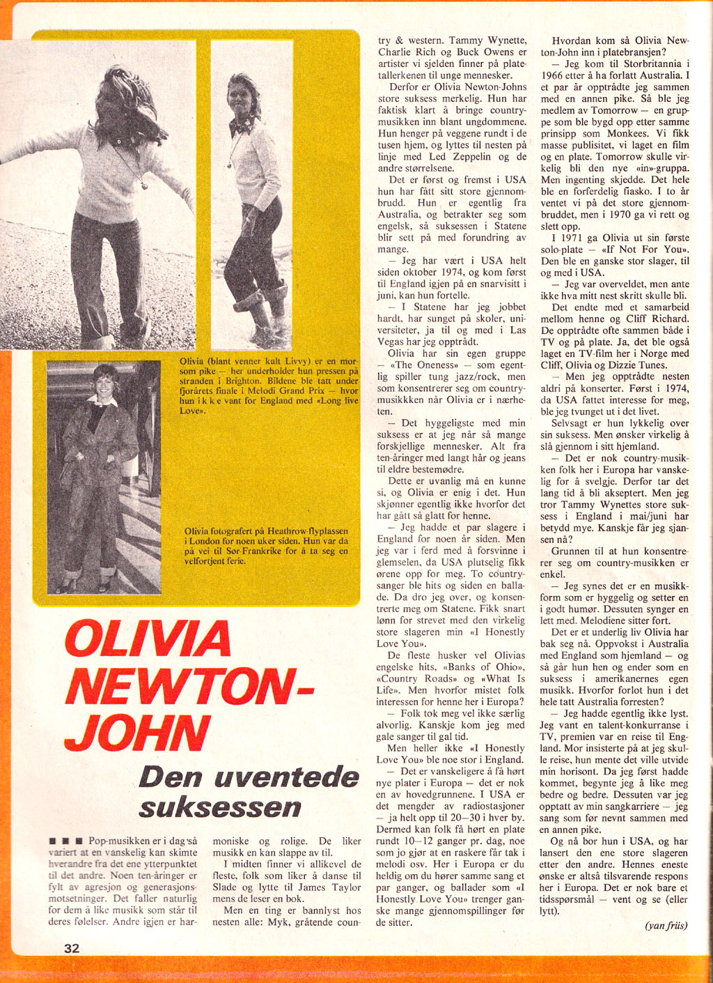 Olivia, the unexpected success - Det Nye Nr34