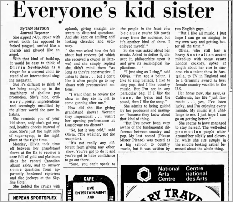 Everyone's Kid Sister - Ottawa Journal