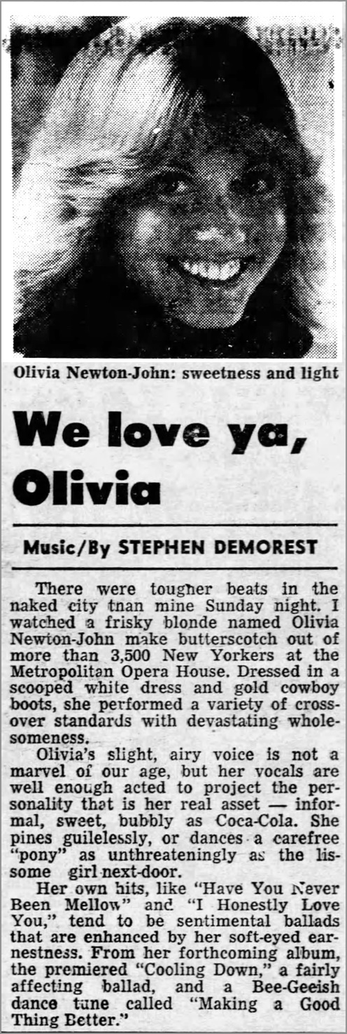 We Love Ya Olivia - Daily News