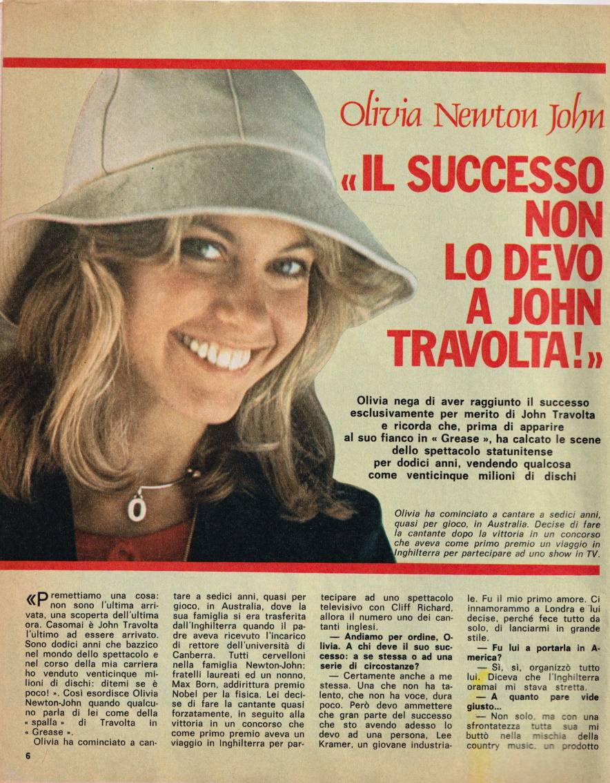 I don't own my success to John Travolta - Il Monello