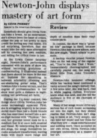 Olivia Newton-John 6 Sept 1982 article