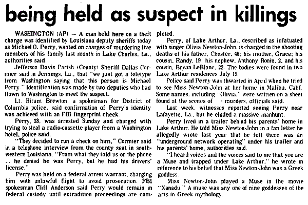 Man held as suspect - Santa