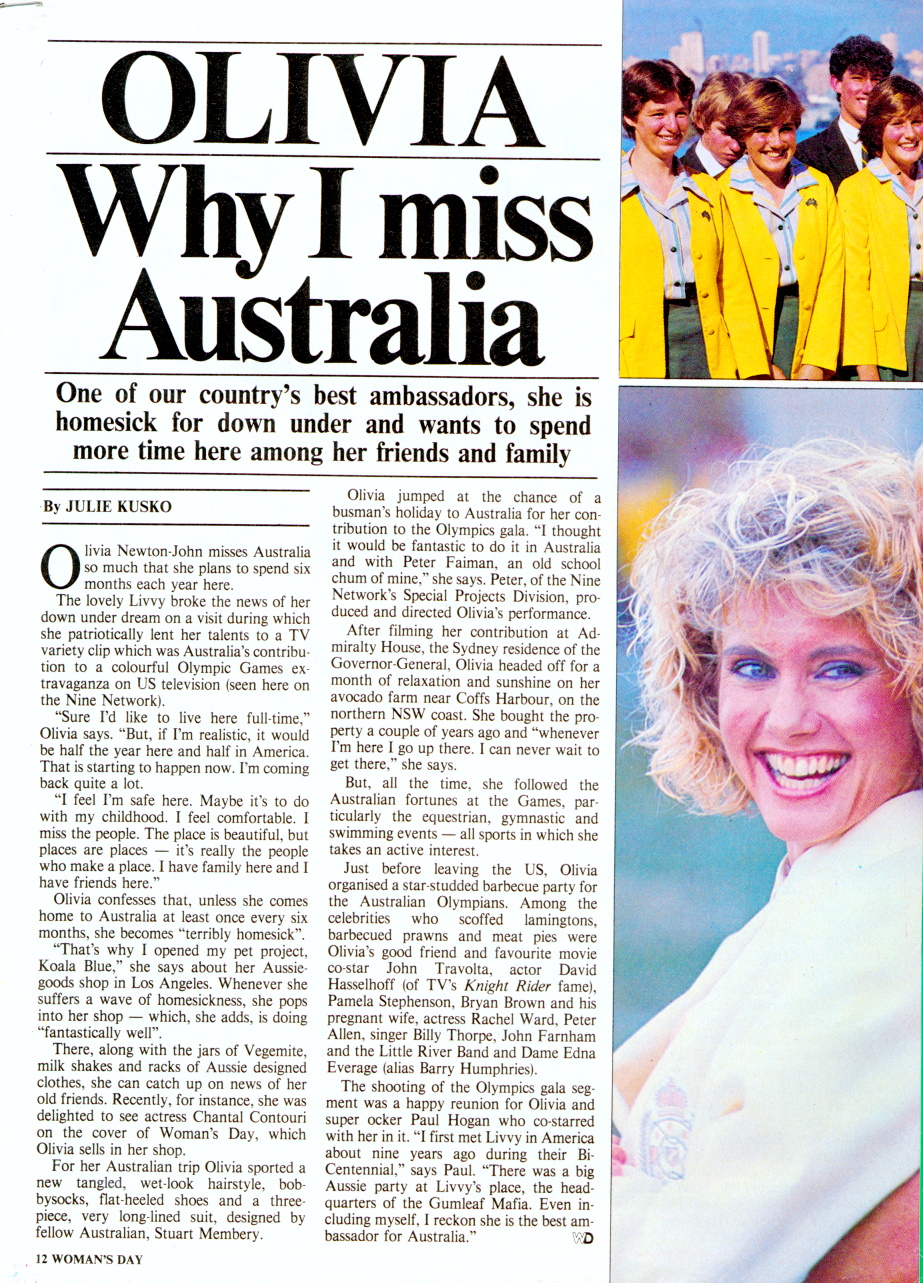 Why I Miss Australia - Woman's Day