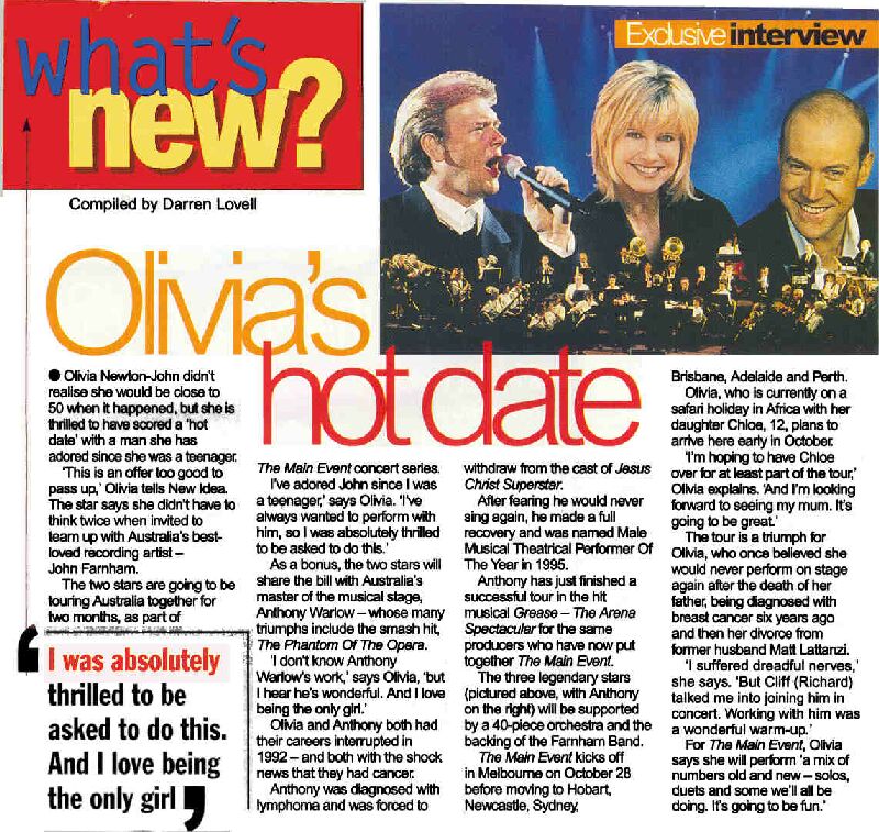Olivia's hot date - New Idea