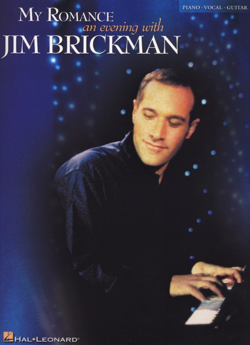 Jim Brickman - My Romance Songbook front