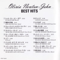 Olivia Newton-John, Best Hits Japanese 1995 CD inside