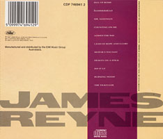 James Reyne AU back cover