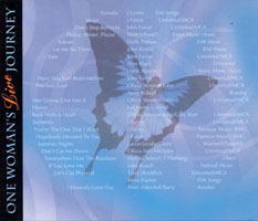 One Woman's Live Journey CD background