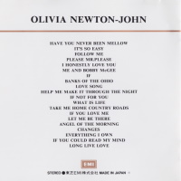 Olivia Newton-John, Super Best Japanese 1993 CD back cover