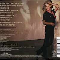 Totally Hot remastered 2023 CD back cover