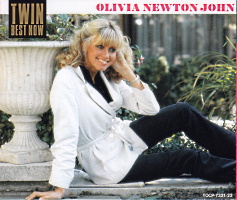 Olivia Newton-John Twin Best Now compilation CD cover