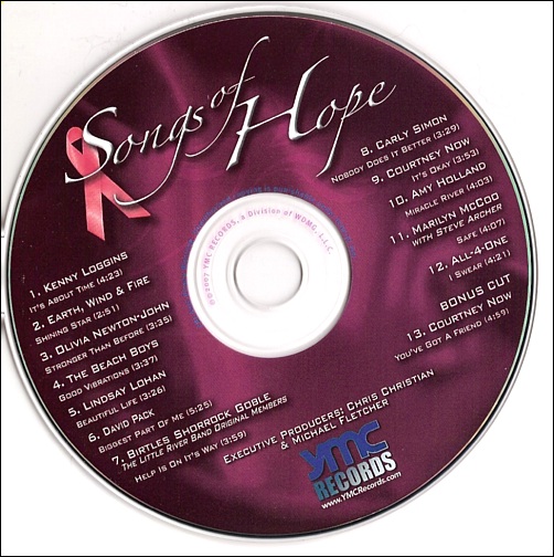 Olivia Newton-John Songs of Hope CD