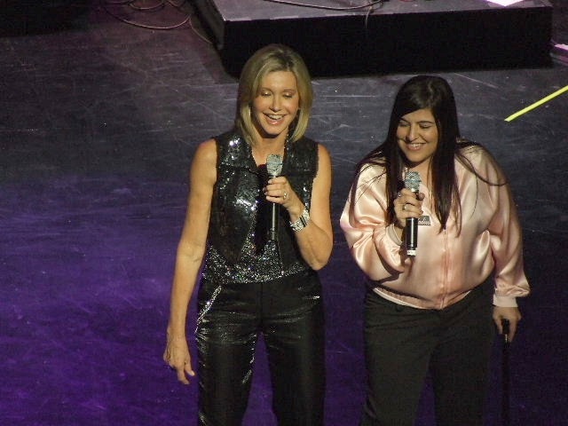 Olivia Newton-John at the Kimmel Centre, Philadelphia