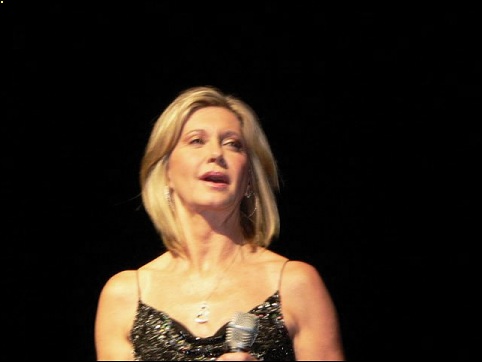 Olivia Newton-John at the Kimmel Centre, Philadelphia