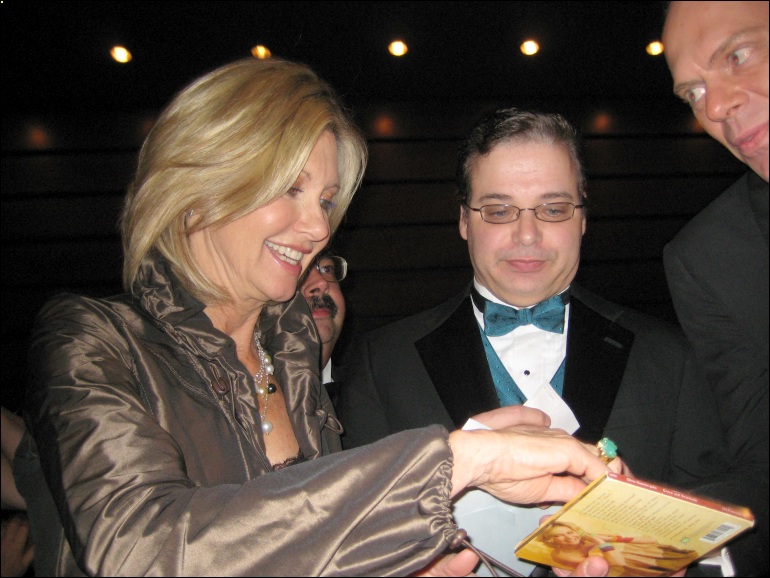 Olivia Newton-John at the Kimmel Centre, Philadelphia