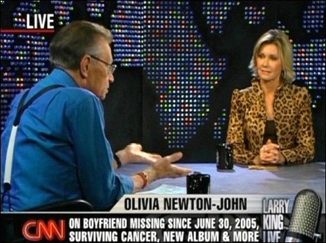 Olivia Newton-John Larry King 2006