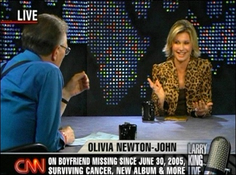 Olivia Newton-John Larry King 2006