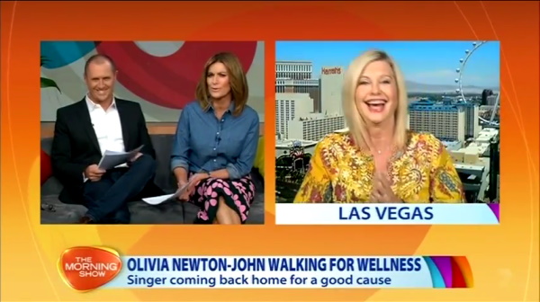 Olivia Newton-John on The Morning Show 2015