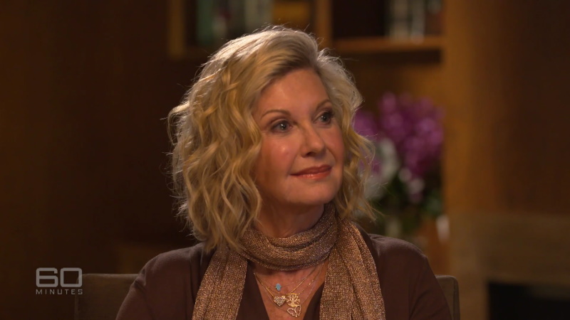 Olivia Newton-John interview with 60 Minutes in 2016