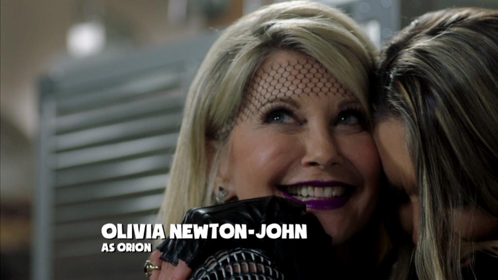 Olivia Newton-John and Chloe in Sharknado 5 movie