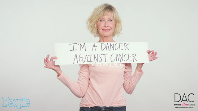 Olivia Newton-John and Dancers Against Cancer