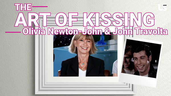 Olivia Newton-John and Chloe with US Weekly TV show