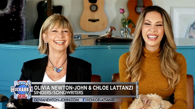 Olivia Newton-John and Chloe Lattanzi on Huckabee