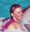 swimming with dolphins