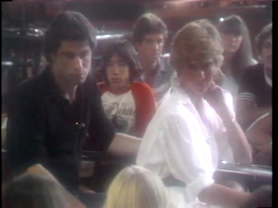 Olivia Newton-John and John Travolta in Get High on Yourself 1981