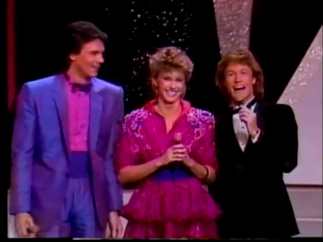 Olivia Newton-John at the American Music Awards 1982