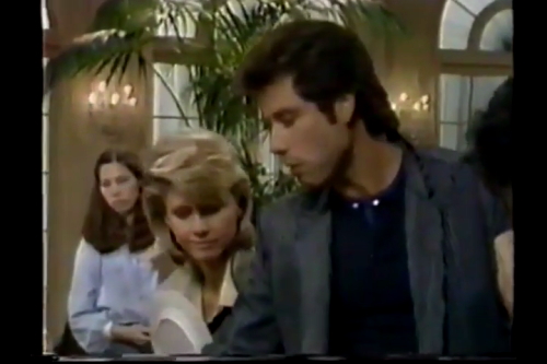 Olivia Newton-John and John Travolta 1984