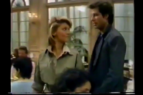 Olivia Newton-John and John Travolta 1984