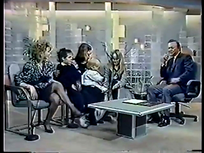 Olivia Newton-John and Pat Farrar Bert Newton Show 1989
