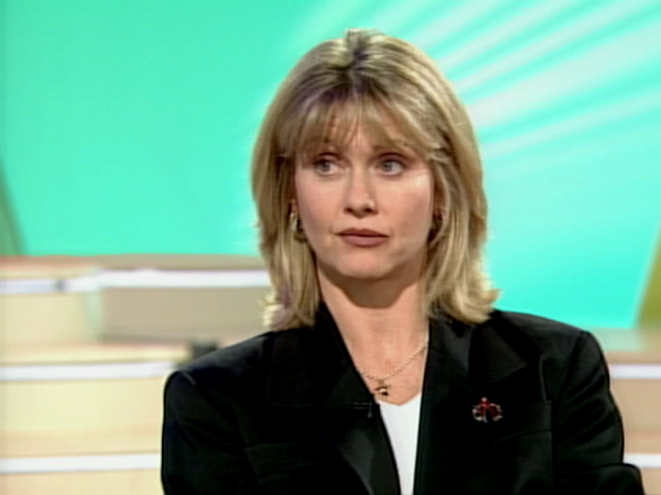 Olivia Newton-John on Pebble Mill TV show UK 1995