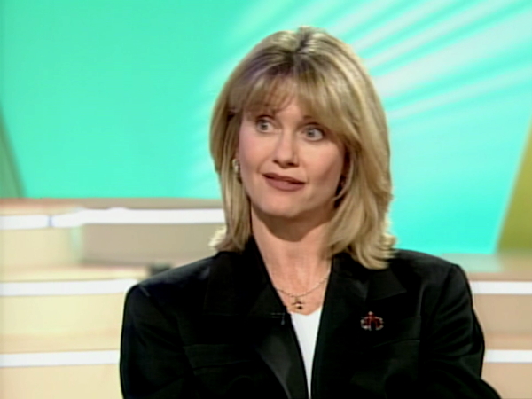 Olivia Newton-John on Pebble Mill TV show UK 1995