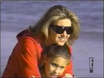 Olivia Newton-John with Chloe 1994
