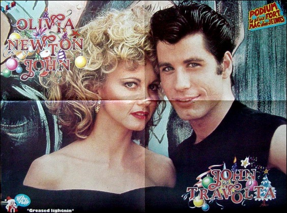 Grease Podium poster