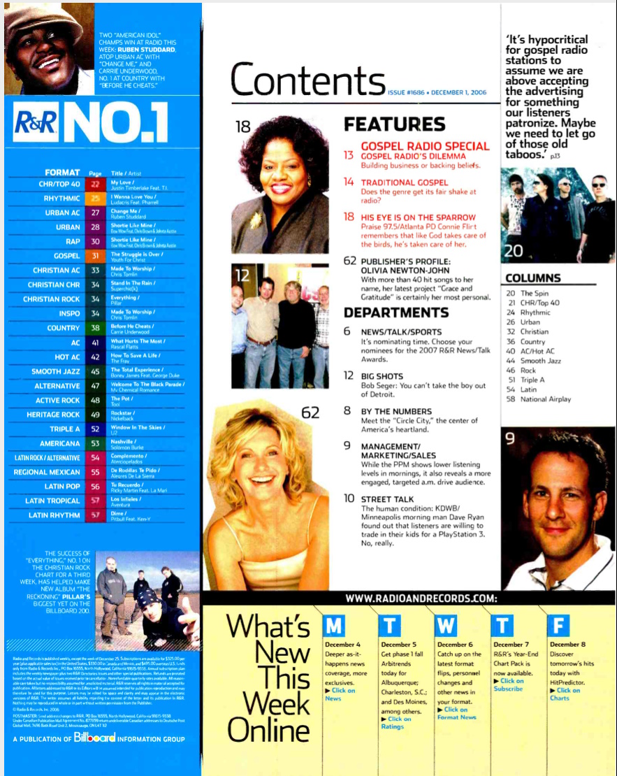 25 years and 40 hits later, beloved artist issues healing CD  - Radio & Records