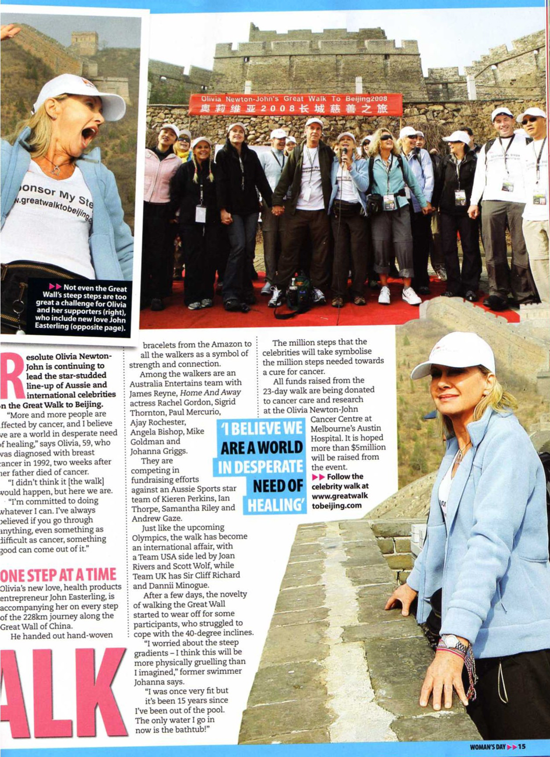 Olivia - My Brave Walk - Womans Day