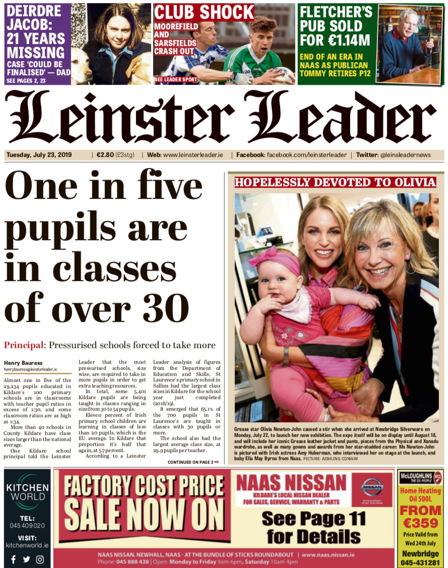 Hopelessly Devoted To Olivia - Leinster Leader