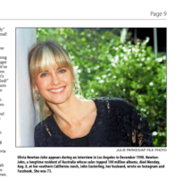 Olivia Newton-John article