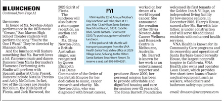 Olivia Newton-John article