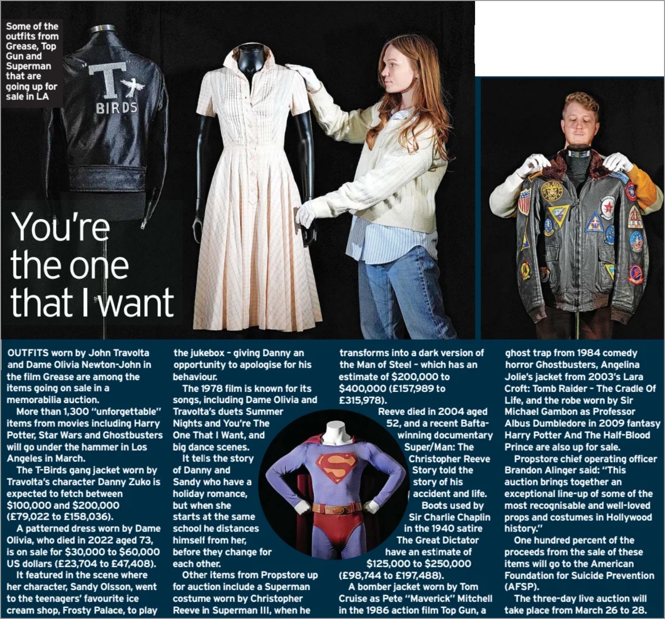 You're The One That I Want - Huddersfield Daily Examiner